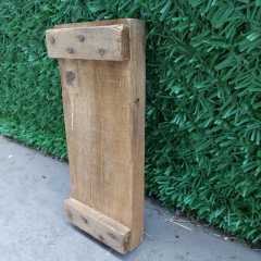 43x19x7.5 CM Orjinal Ahşap Mühimmat Sandığı Parçası