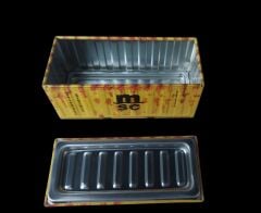 11.5x5x5.5 cm. MSC Konteyner Formunda Metal Organizer Modeli