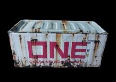 11.5x5x5.5 cm. ONE Konteyner Formunda Metal Organizer Modeli