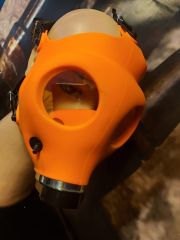 Turuncu Model Gaz Maskesi +D12  KBRN Filitre (Sıfır Ürün)