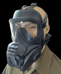 İngiliz Scott GSR Gaz Maskesi+PRO 2000 KBRN Filitre (Sıfır Ürün)