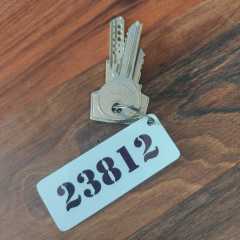 Cep Boy Plaka Anahtarlık