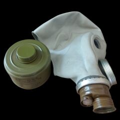 SHMS RSH-4 Rus Gaz Maskesi +40mm Gost Filitre