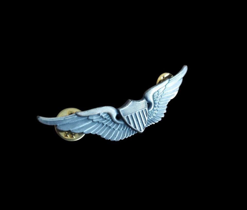6.5x1.5 cm. US Air Force Metal Brove