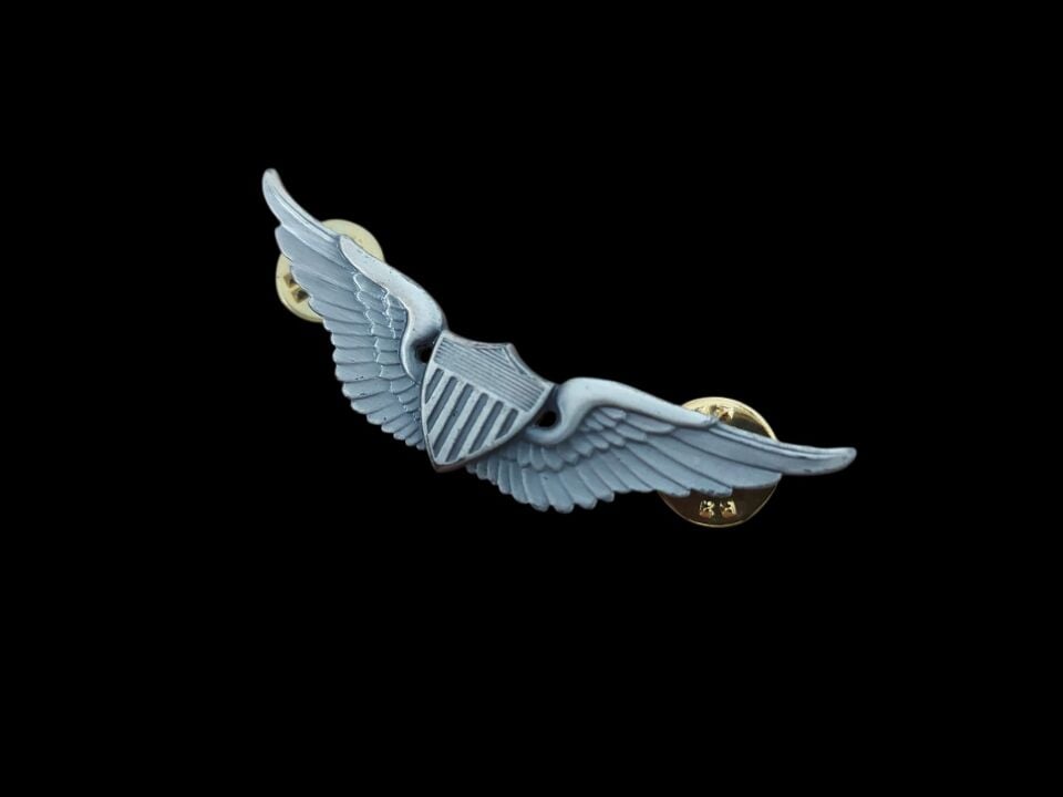 6.5x1.5 cm. US Air Force Metal Brove