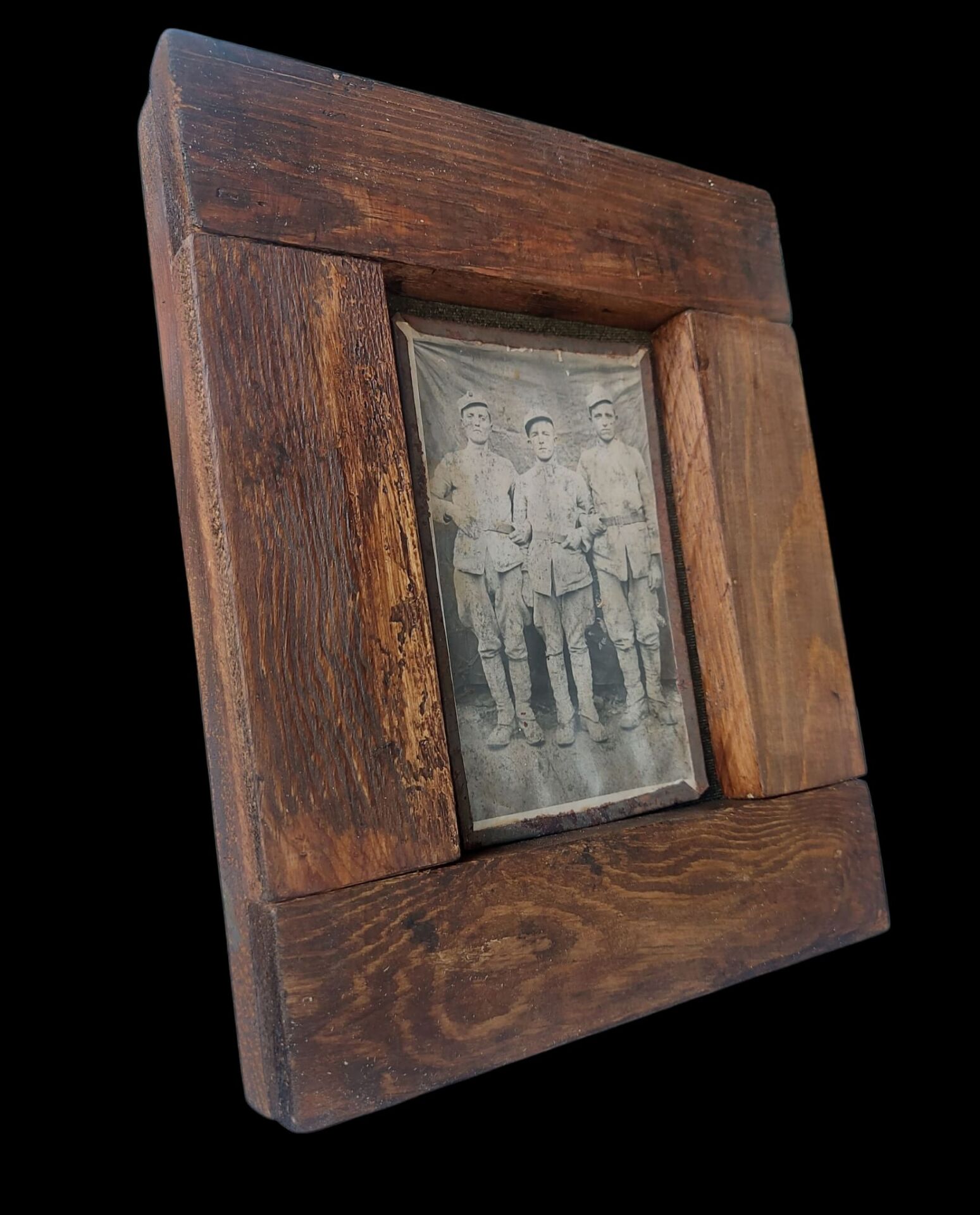 20x25x4 cm. Vintage Ahşap Çerçeve-Fotoğraflık (Masa Üstü-Duvar)
