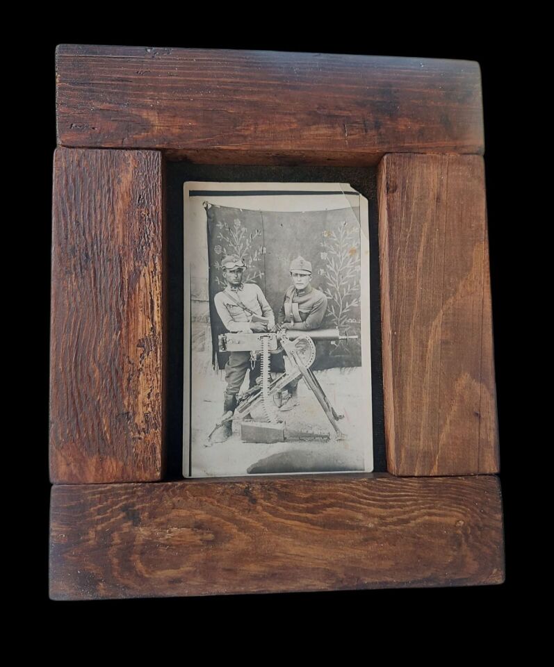 20x25x4 cm. Vintage Ahşap Çerçeve-Fotoğraflık (Masa Üstü-Duvar)