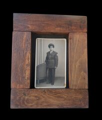 20x25x4 cm. Vintage Ahşap Çerçeve-Fotoğraflık (Masa Üstü-Duvar)