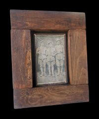 20x25x4 cm. Vintage Ahşap Çerçeve-Fotoğraflık (Masa Üstü-Duvar)