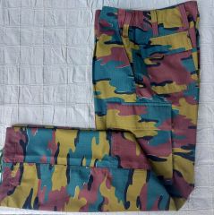 Belçika Ordusu  Kamuflaj Pantalon Unisex L Beden (Sıfır Ürün)