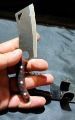 Bushcraft Mini Satır El Yapımı Epoksi Sap (Kılıflı)