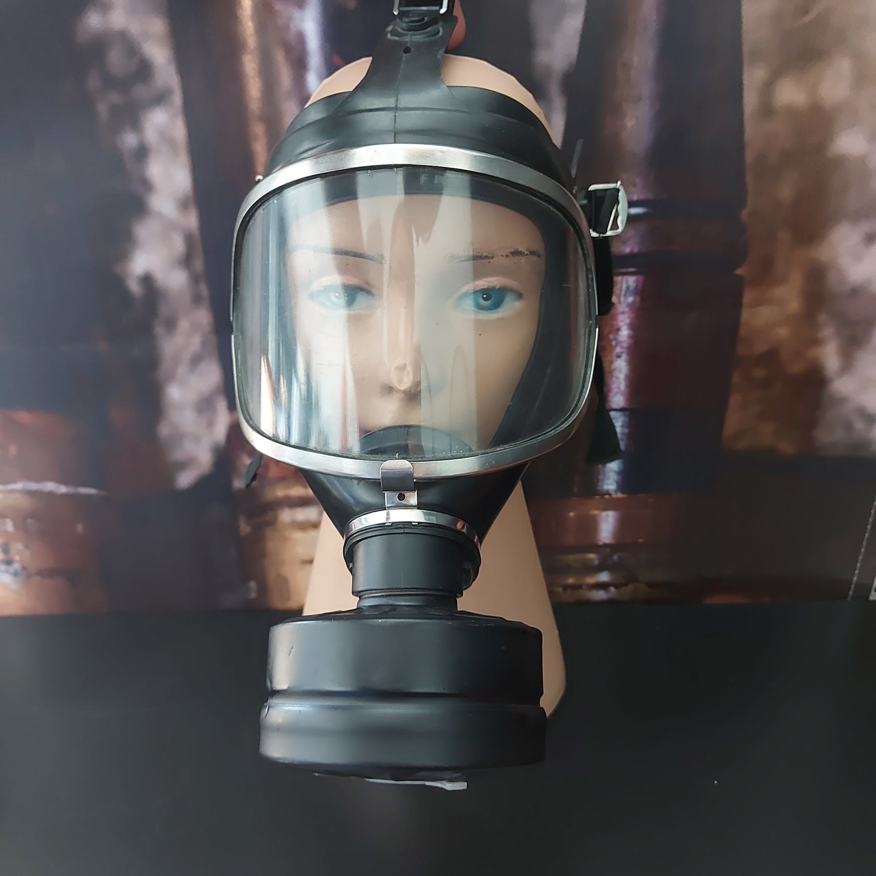 Drager Panorama Nova Gaz Maskesi+40 mm KBRN D12 Filitre (Sıfır Ürün)