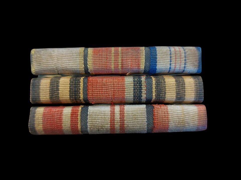 8x4 cm. Ww2 Dönemi Alman (Wehrmacht) Subay Madalya Barı (Orjinal Ürün)