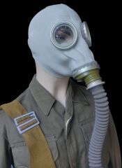 Rus GP-5 Gaz Maskesi Hortumlu+eo16 (Konserve ) Filitre +Çanta (Sıfır Ürün)