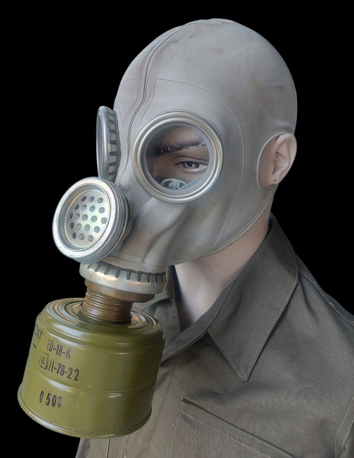 Rus GP-5 Gaz Maskesi +Gost Filitre