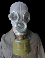 Rus GP-5M Gaz Maskesi +Gost Filitre+Çanta