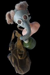 Rus PDF-7 (DP-6) Çocuk Gaz Maskesi +Sıfır Gost Filitre+Orjinal Çantası İle