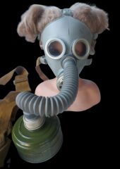 Rus PDF-7 (DP-6) Çocuk Gaz Maskesi +Sıfır Gost Filitre+Orjinal Çantası İle