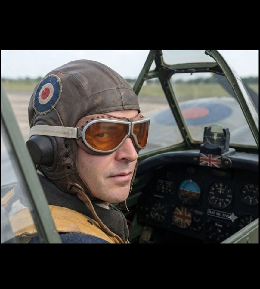 Ww2 Dönemi İngiliz Ordusu MT Goggles Gözlük (Orjinal Ürün)
