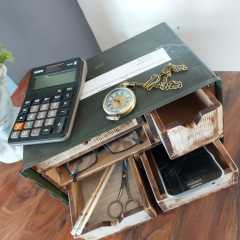Metal Mühimmat Kutusu İçinde Çekmeceli Organizer Model-2
