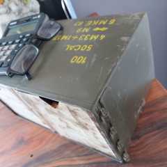 Metal Mühimmat Kutusu İçinde Çekmeceli Organizer Model-3