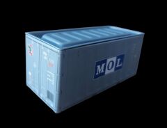 11.5x5x5.5 cm. MOL Konteyner Formunda Metal Organizer Modeli