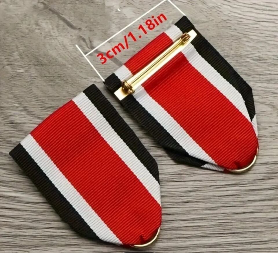 3cm. En Madalyalar İçin Klipsli Hazır Kurdele