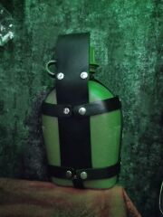 Dekoratif Deri Kılıflı Matara Modeli