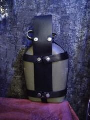 Dekoratif Deri Kılıflı Matara Modeli