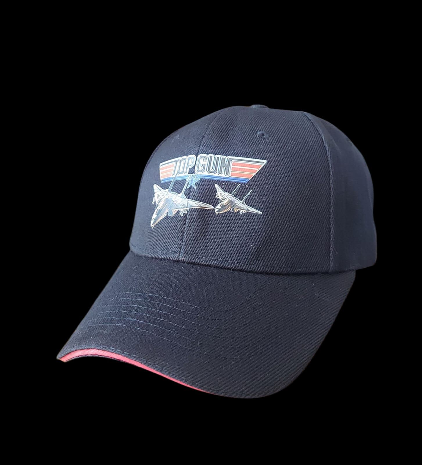 Top Gun Siyah Renk Şapka Unisex (Ayarlanabilir) Sıfır Ürün