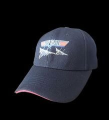 Top Gun Siyah Renk Şapka Unisex (Ayarlanabilir) Sıfır Ürün