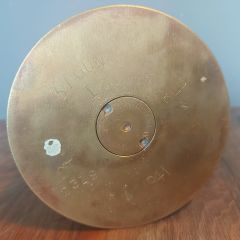 1941 Mevzi El İşi 40x13 cm Pirinç Kovan