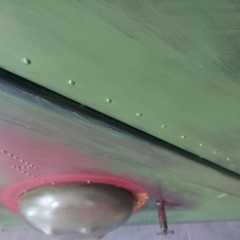 Metal Askeri Uçak Kaputu Çalışması