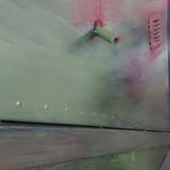 Metal Askeri Uçak Kaputu Çalışması