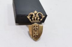 4x2,5 cm 1930'lar Kabartma İşçilik Fransız Rozet