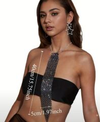 Zarif Payetli (Parıldayan Taşlı) Kravat