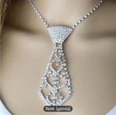 Quing'an Jing Geometrik Zarif Bağ Tasarımlı Kolye