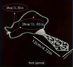 Quing'an Jing Geometrik Zarif Bağ Tasarımlı Kolye