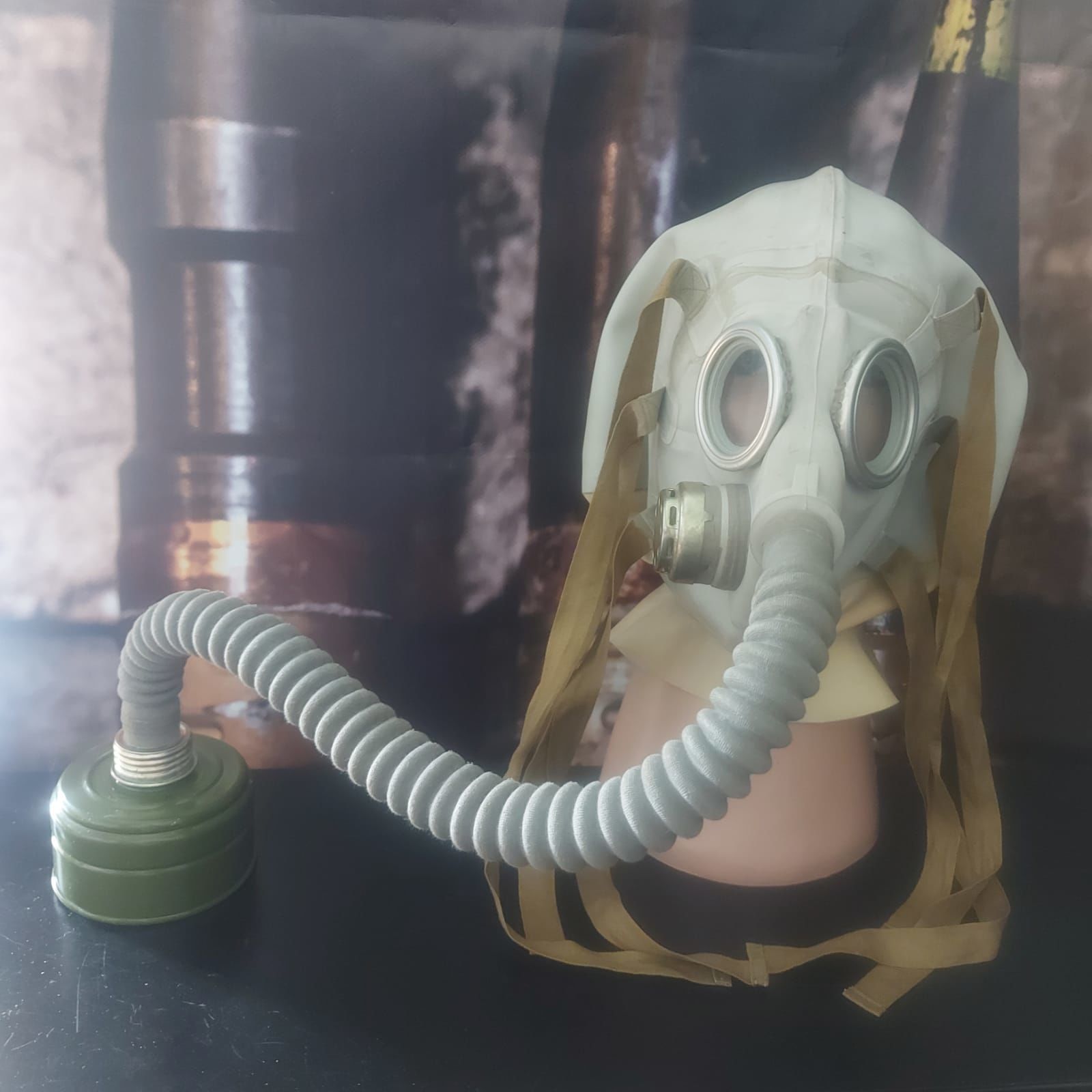 M87 Ukrayna Gaz Maskesi Modeli+Gost Filitre+Çanta