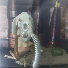 M87 Ukrayna Gaz Maskesi Modeli+Gost Filitre+Çanta