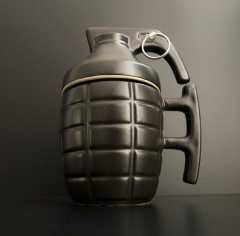 El Bombası Formunda Porselen Bardak