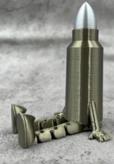 12x6 cm. Dekoratif Bullet Buddy Masa Üstü Figürü (Ayaklar Hareketli)