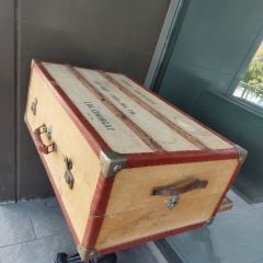 86x51x32 cm. Vintage Subay Bavulu