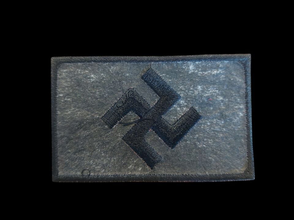 5x8 cm. Swastika Nakış İşleme Patch