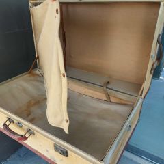 86x51x32 cm. Vintage Subay Bavulu