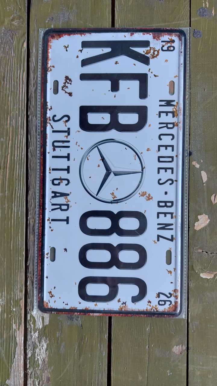 Dekoratif Metal Levha-KFB886