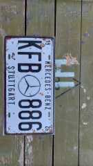 Dekoratif Metal Levha-KFB886