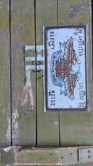 Dekoratif Metal Levha-Harley Motor