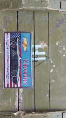 Dekoratif Metal Levha-Chevrolet
