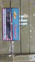 Dekoratif Metal Levha-Chevrolet